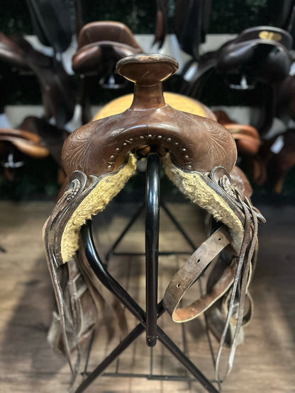 15" Eamor's Trail Saddle #1558 - Full QH (7" Gullet)