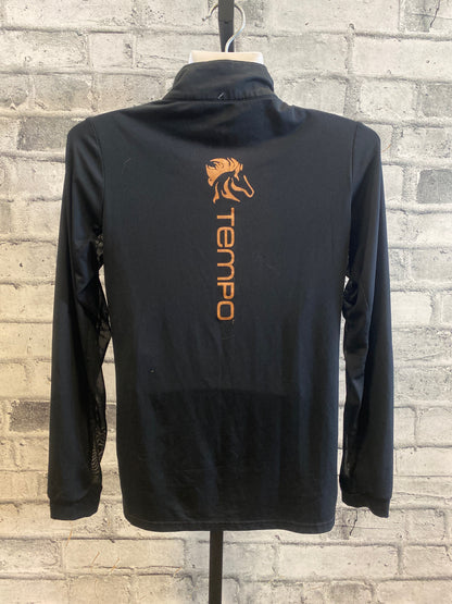 Tempo 1/4 Zip LS Shirt Black XS
