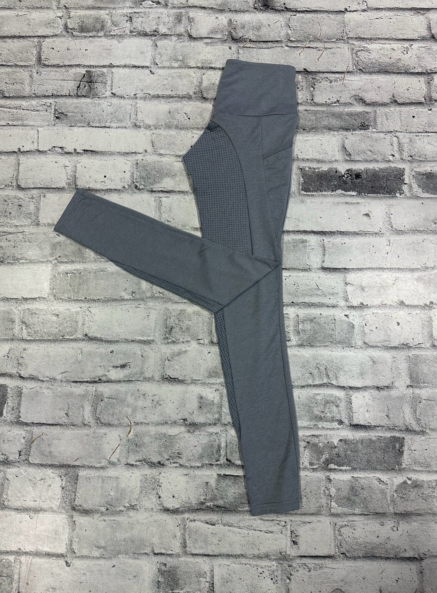 Horze FS Grip Riding Tights Heathered Grey 24