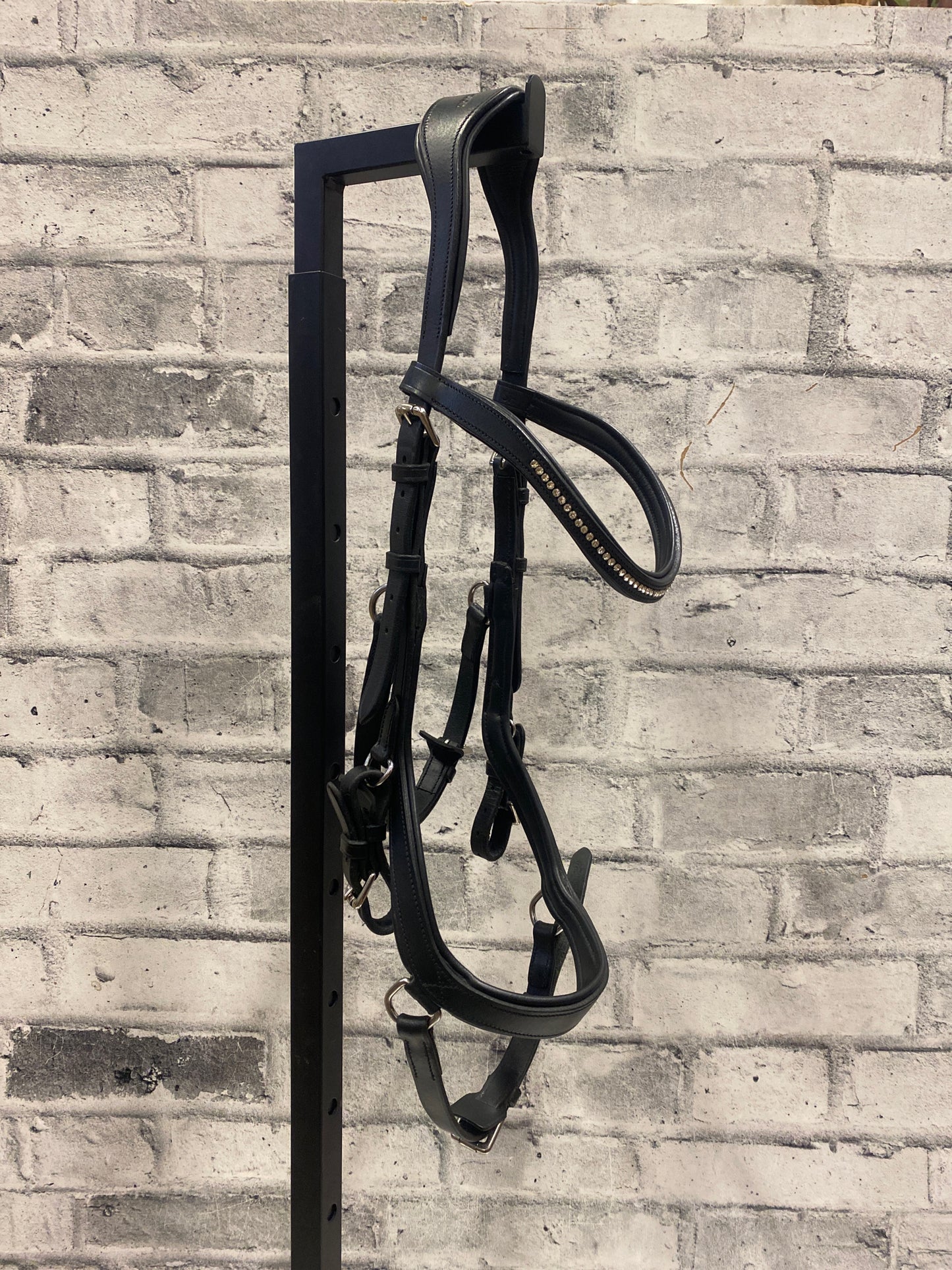 Miklem 2 Diamante Competition Bridle Black F