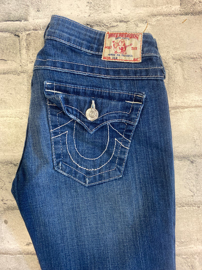 True Religion Julie Jeans Medium Wash 27