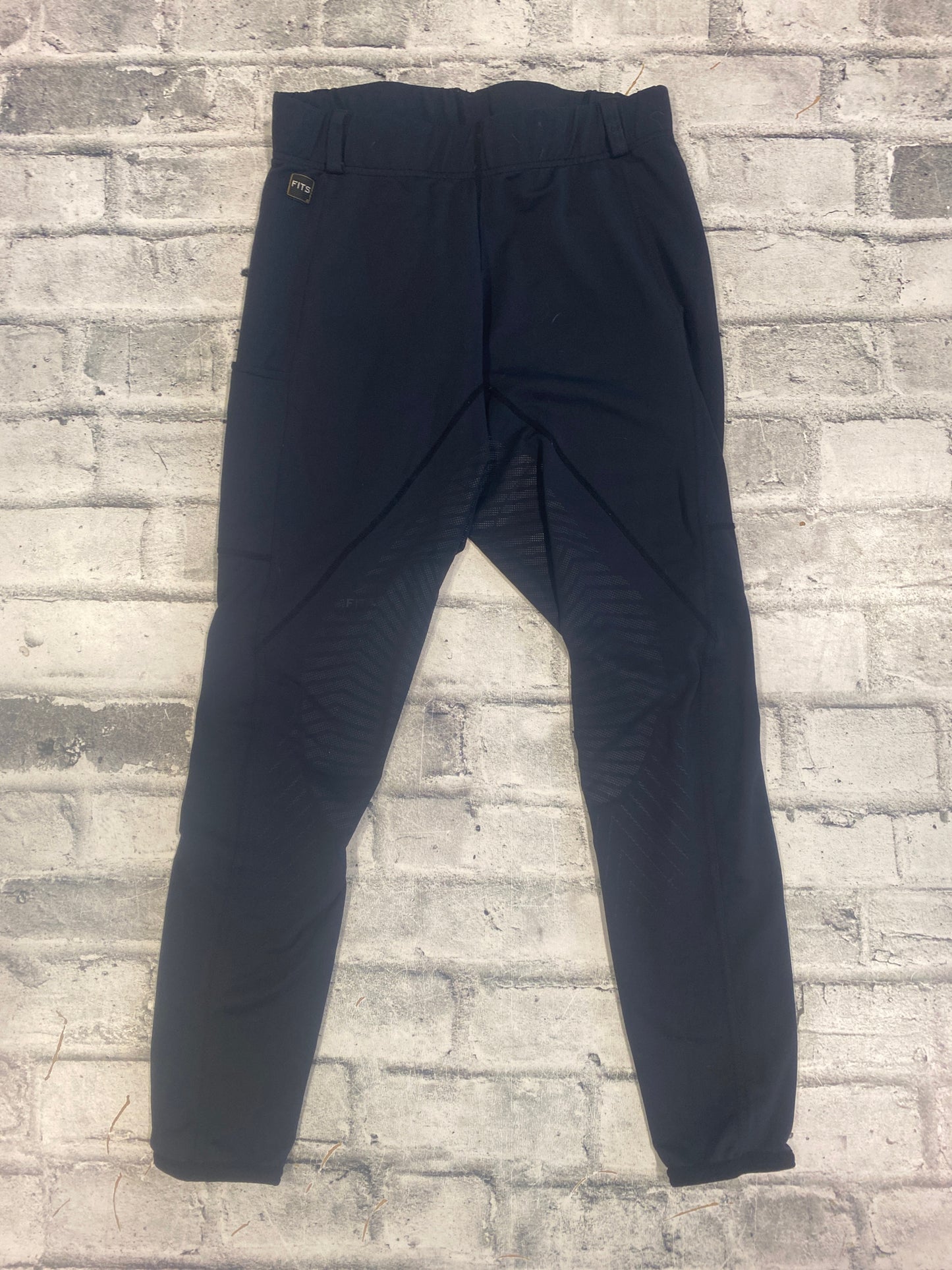 FITS Pull On Riding Tights Black M