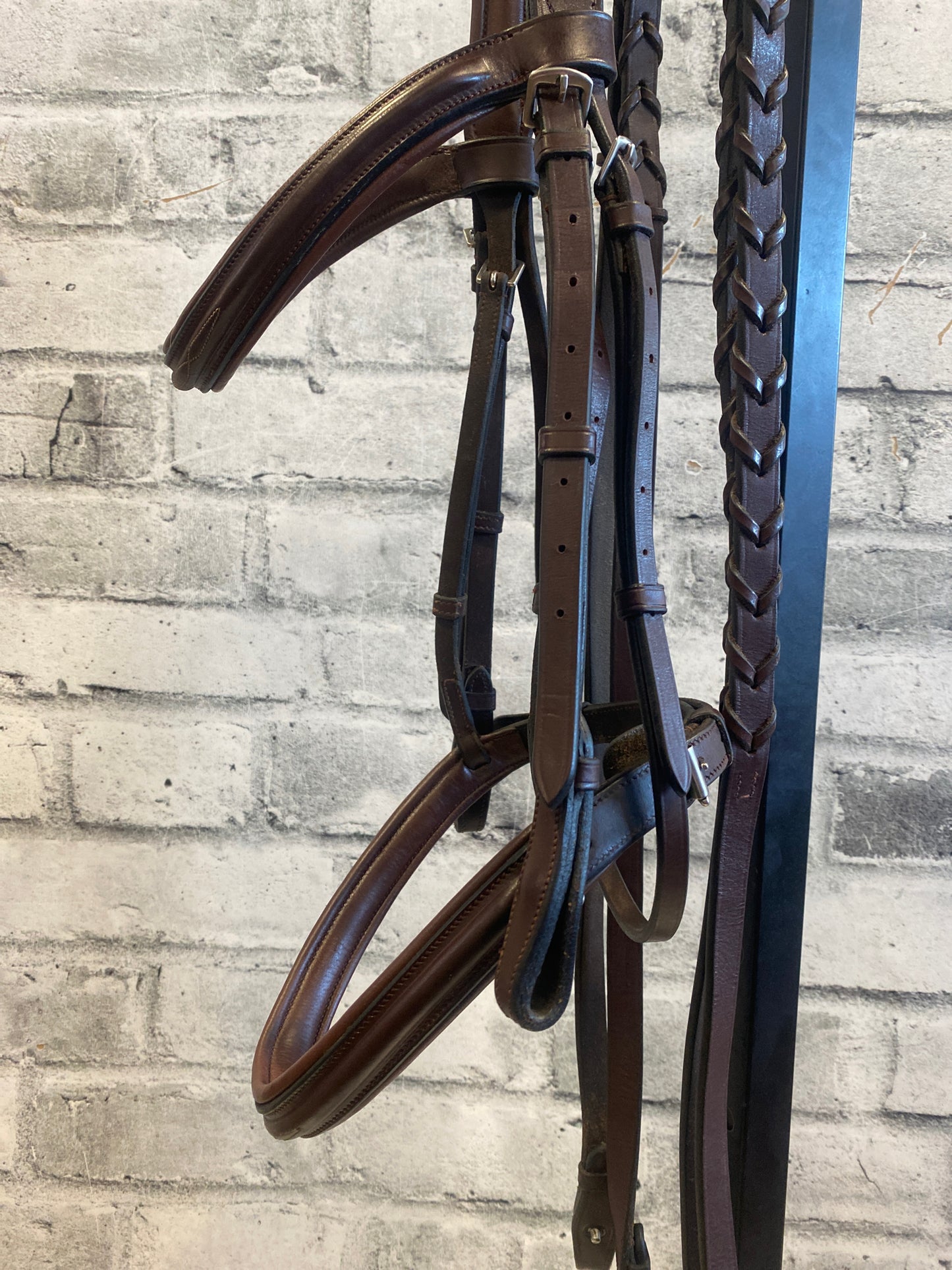 Fancy Stitch Padded Bridle w/ Reins