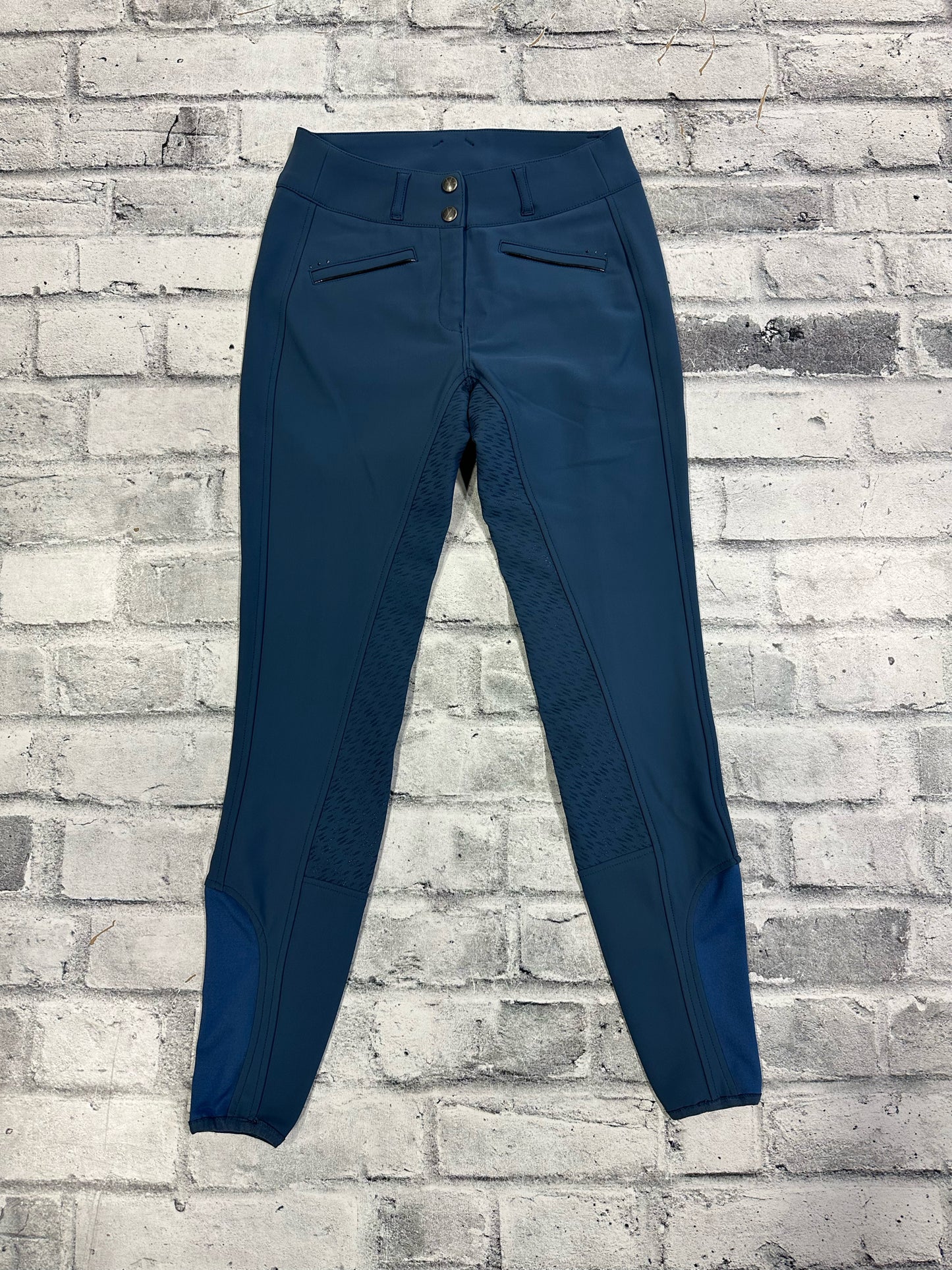 GoodRider FS Grip Breeches Steele Blue 24