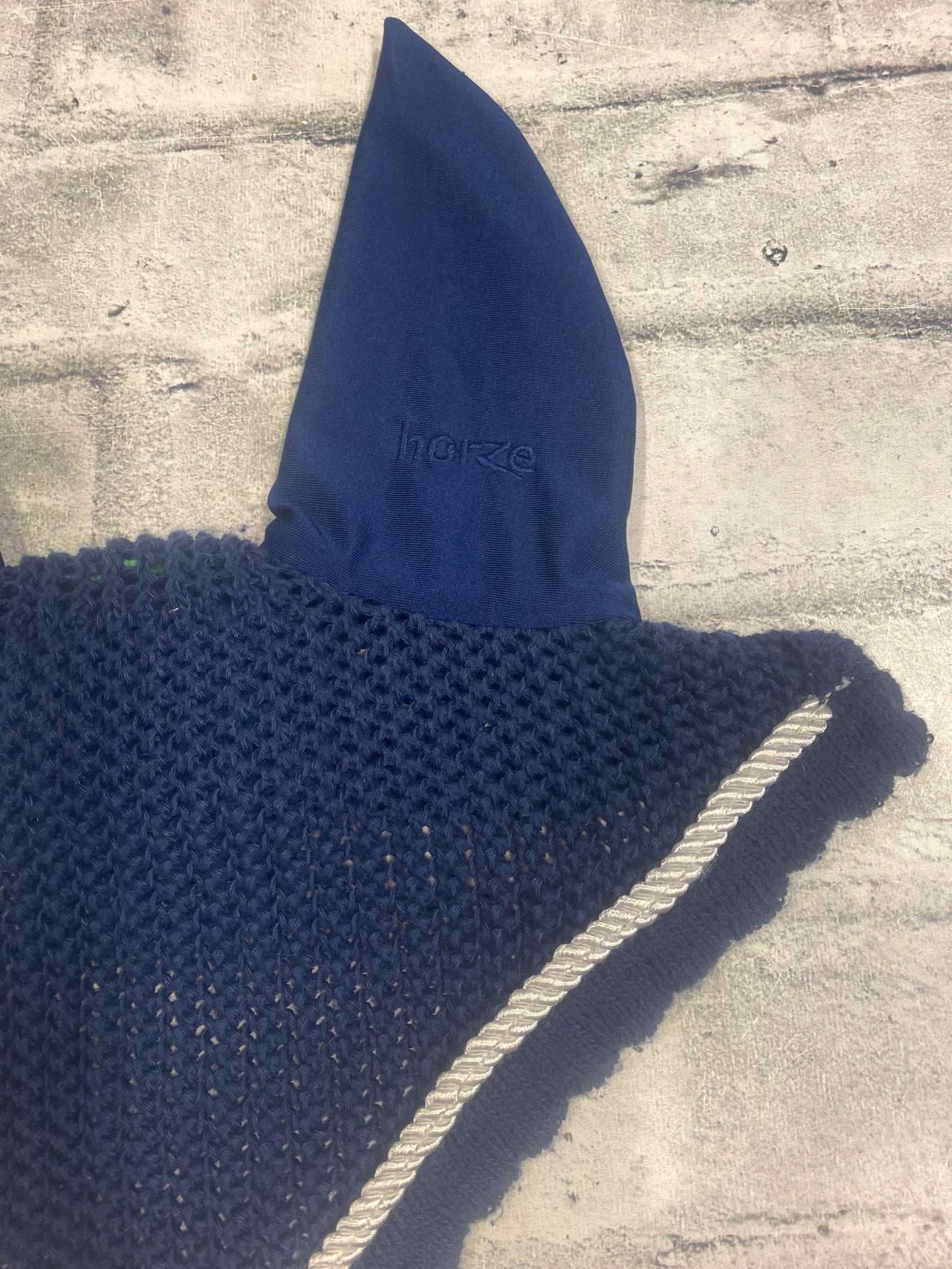 Horze Fly Bonnet Navy H