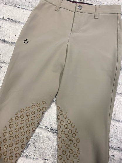 Cavalleria Toscana KP Breeches Tan Childrens 10