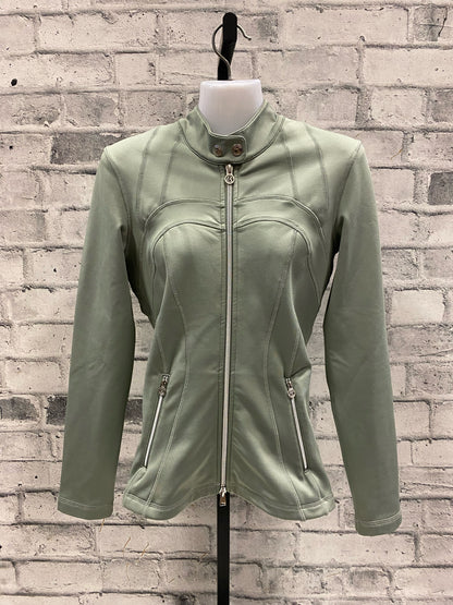 PS of Sweden Zip Up Sweater Sage XS