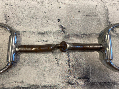 5" Fixed Ring Sweet Iron Snaffle