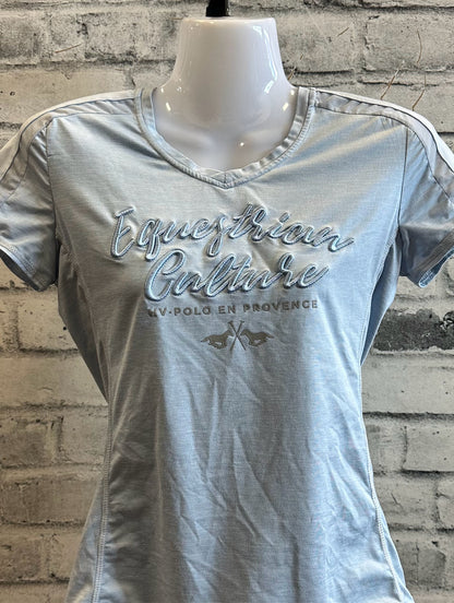 HV Polo SS Technical T-Shirt Baby Blue XS