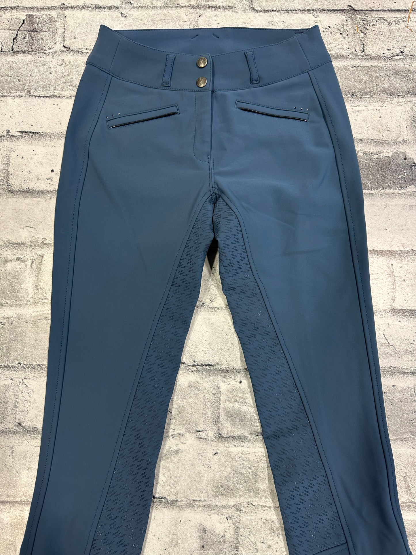 GoodRider FS Grip Breeches Steele Blue 24