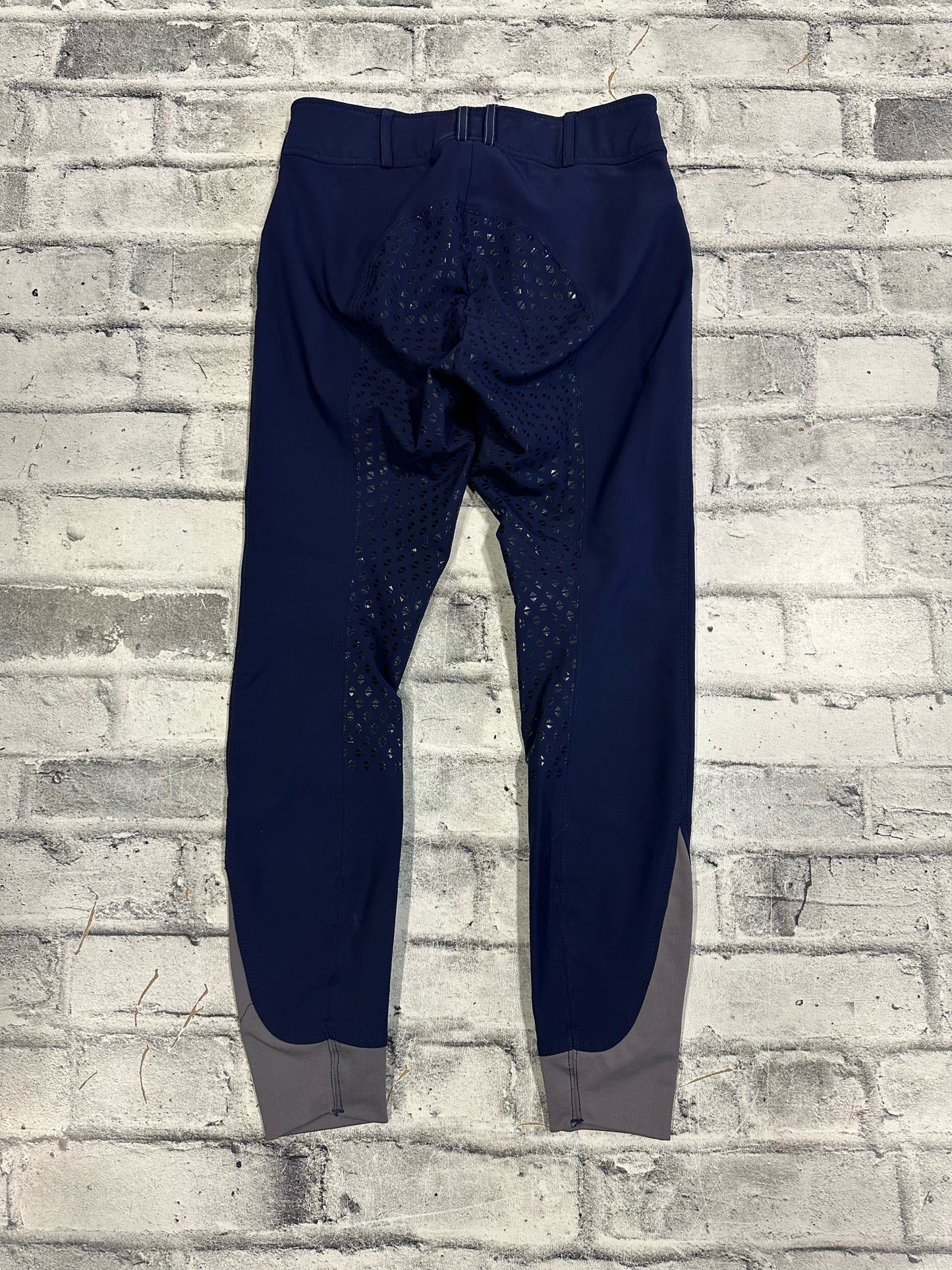 Elation Platinum FS Grip Breeches Navy 26