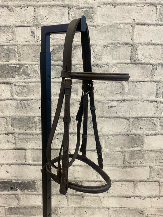 Raised Leather Bridle Brown F