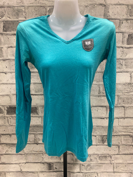 Noel Asmar LS V-Neck Heathered Teal XS