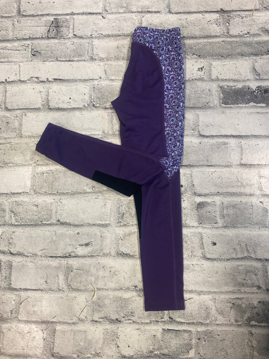 Kerrits KP Riding Pants Purple/Blue Childrens M