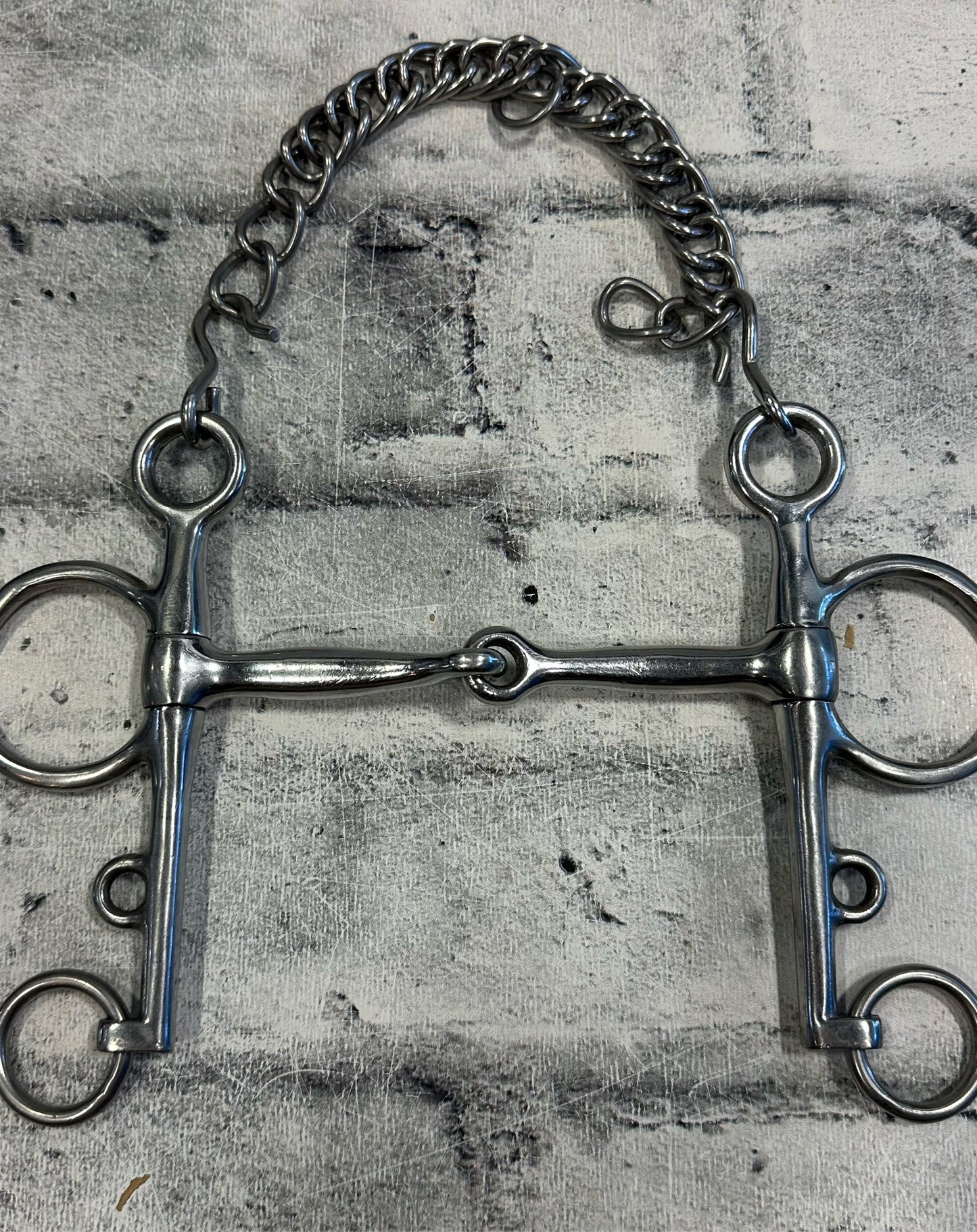 5" Pelham w/Chain