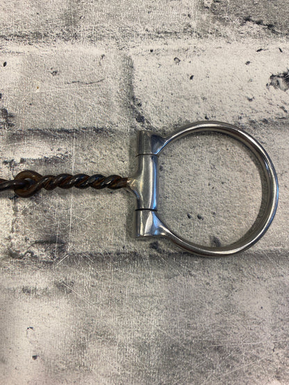 5" Sweet Iron Wire Twist Fixed Snaffle Bit