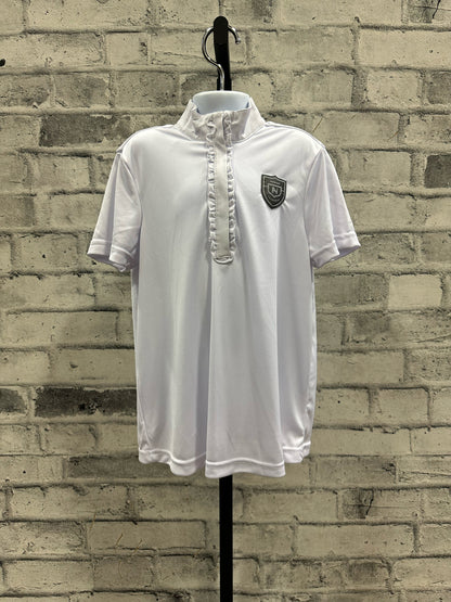 Asmar SS Show Shirt White Childrens 10-12 NEW