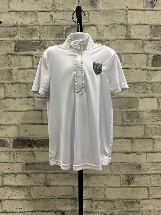 Asmar SS Show Shirt White Childrens 10-12 NEW