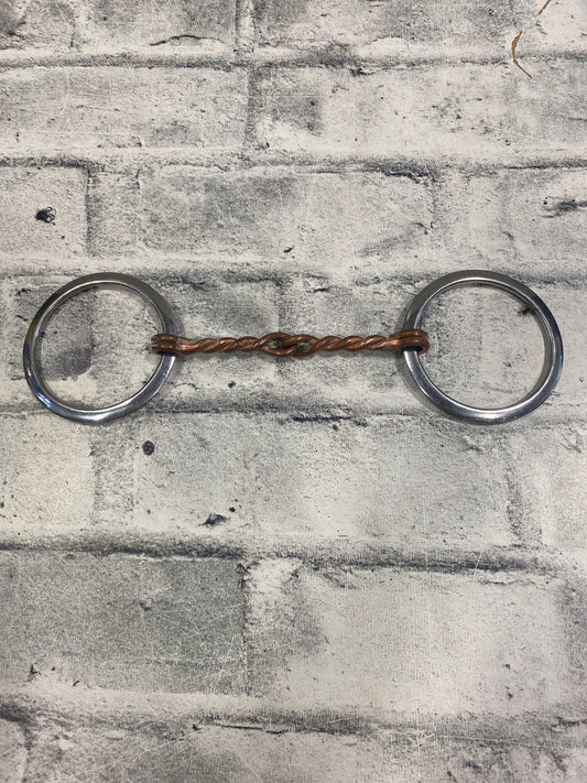 5" Twisted Copper Loose Ring