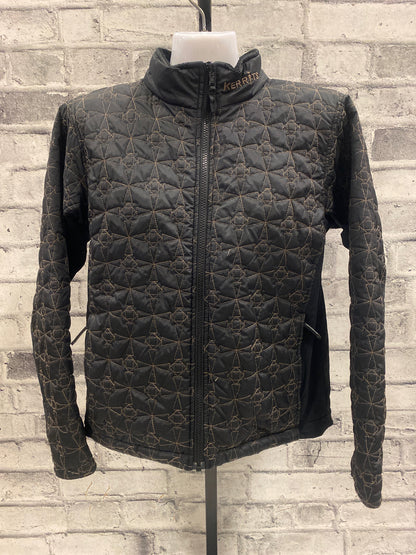 Kerrits Fleece Lined Quilted Jacket Black M