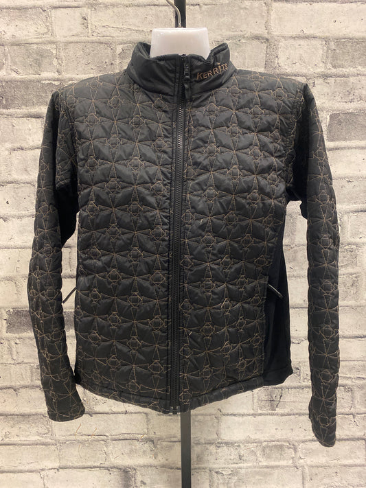 Kerrits Fleece Lined Quilted Jacket Black M