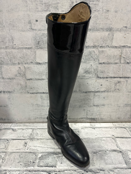 Konigs Dress Boots Black Patent Top 8