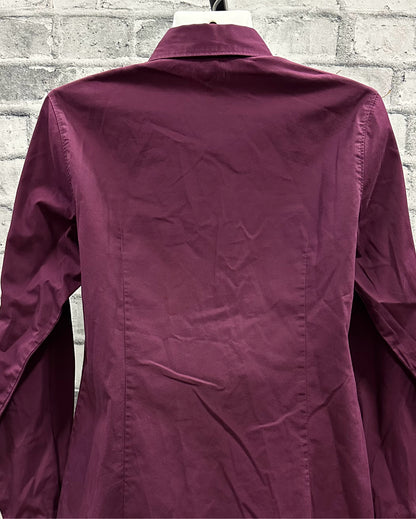 Cinch Button Up Show Shirt Wine M