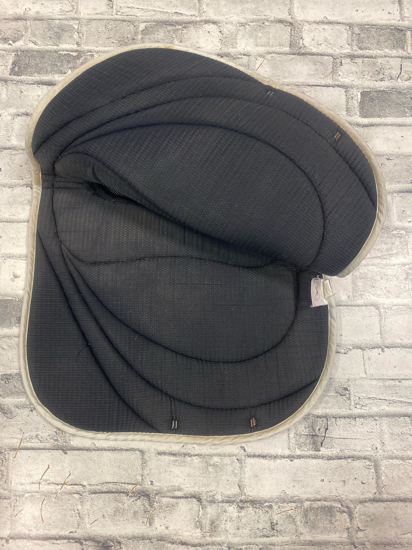 Fouganza AP Pad w/ Built In Half Pad Grey & White