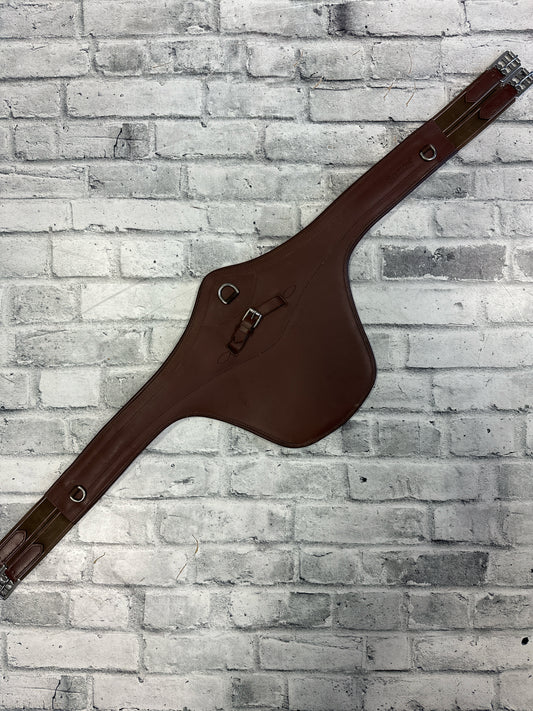 52" Ovation Belly Guard Stud Girth Brown