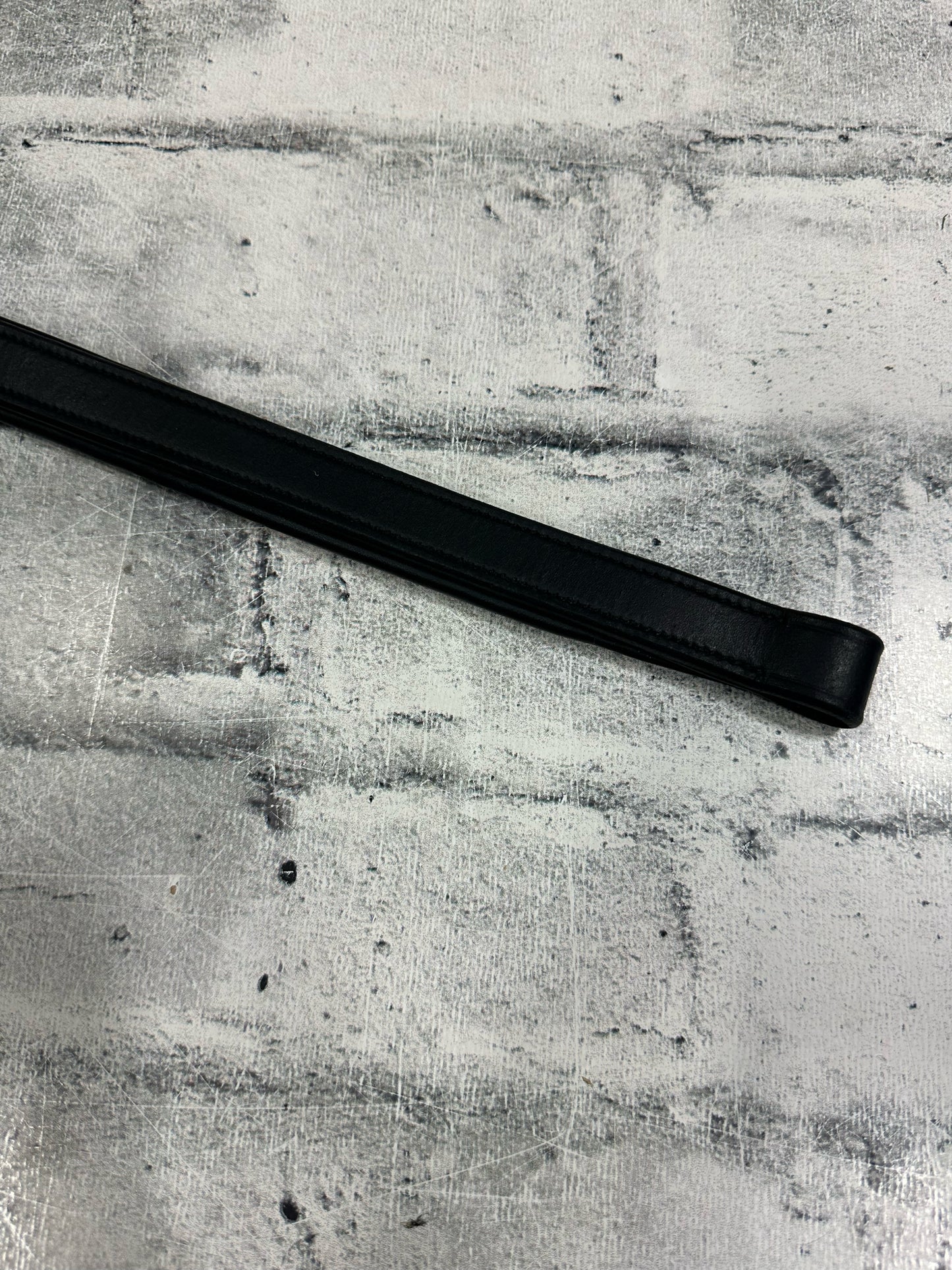 15" Straight Browband Black