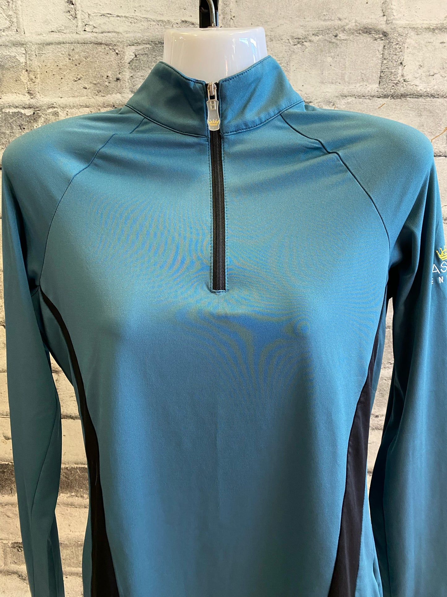 Kastel LS 1/4 Zip Shirt Teal S