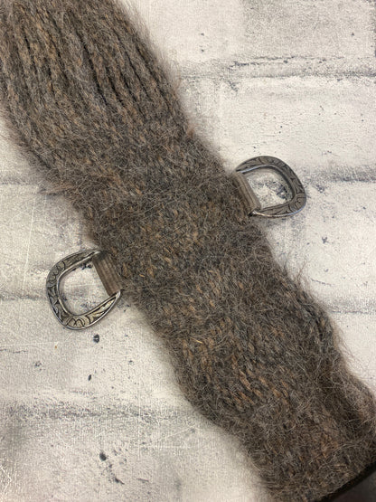30" Mohair Cinch Grey