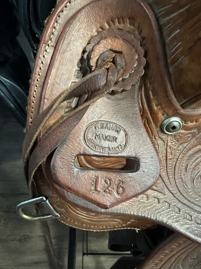 15" F.Eamor #126 Western Saddle