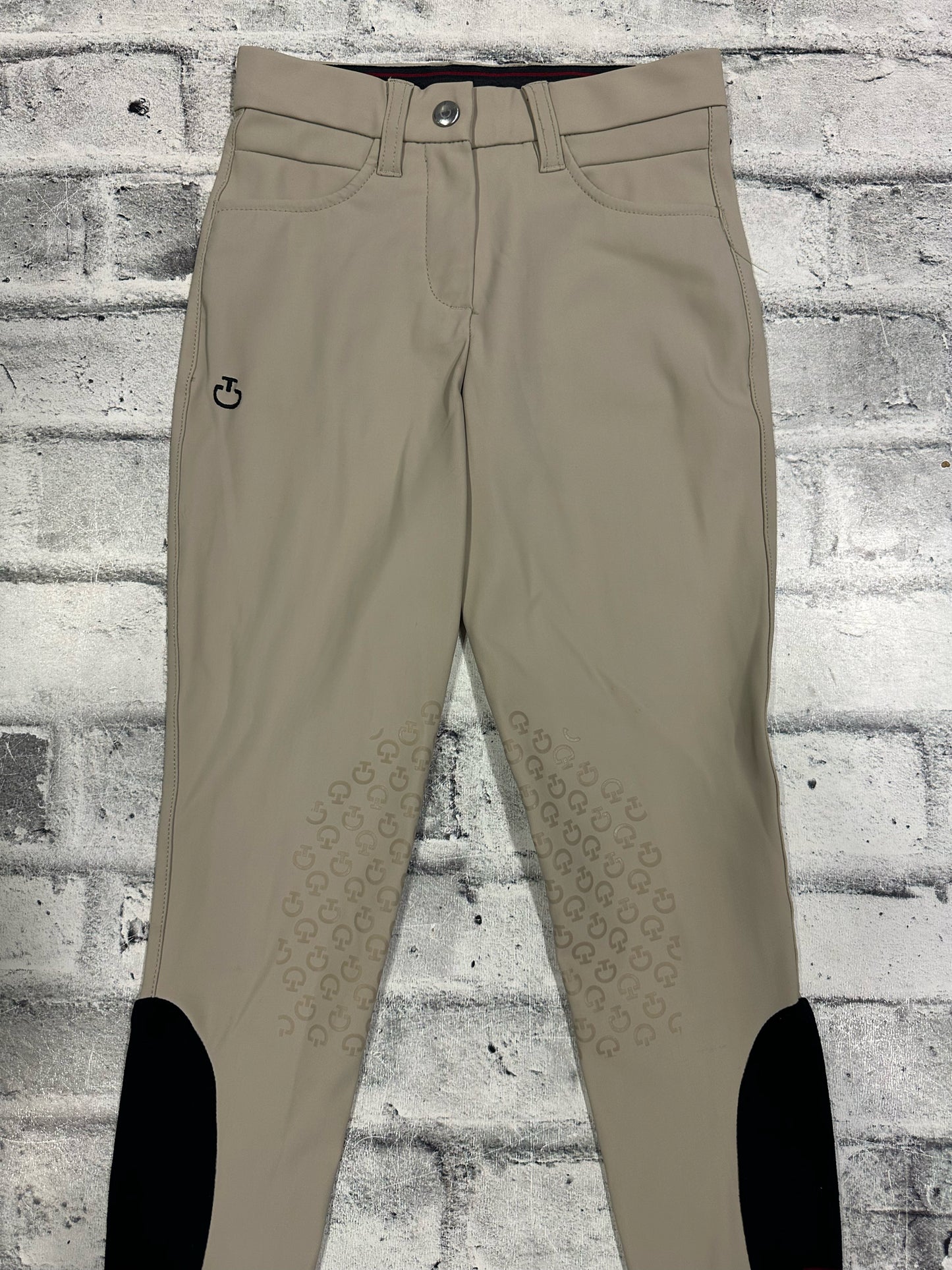 Cavalleria Toscana KP Breeches Tan Childrens 10