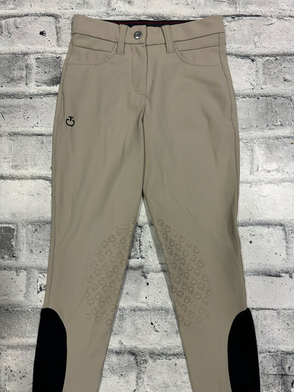 Cavalleria Toscana KP Breeches Tan Childrens 10