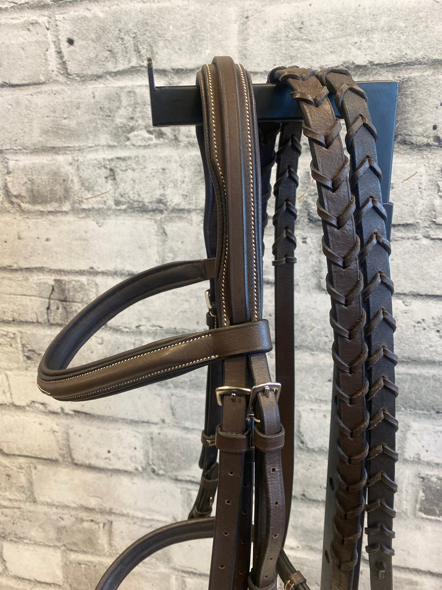 Fancy Stitch Padded Bridle w/ Reins