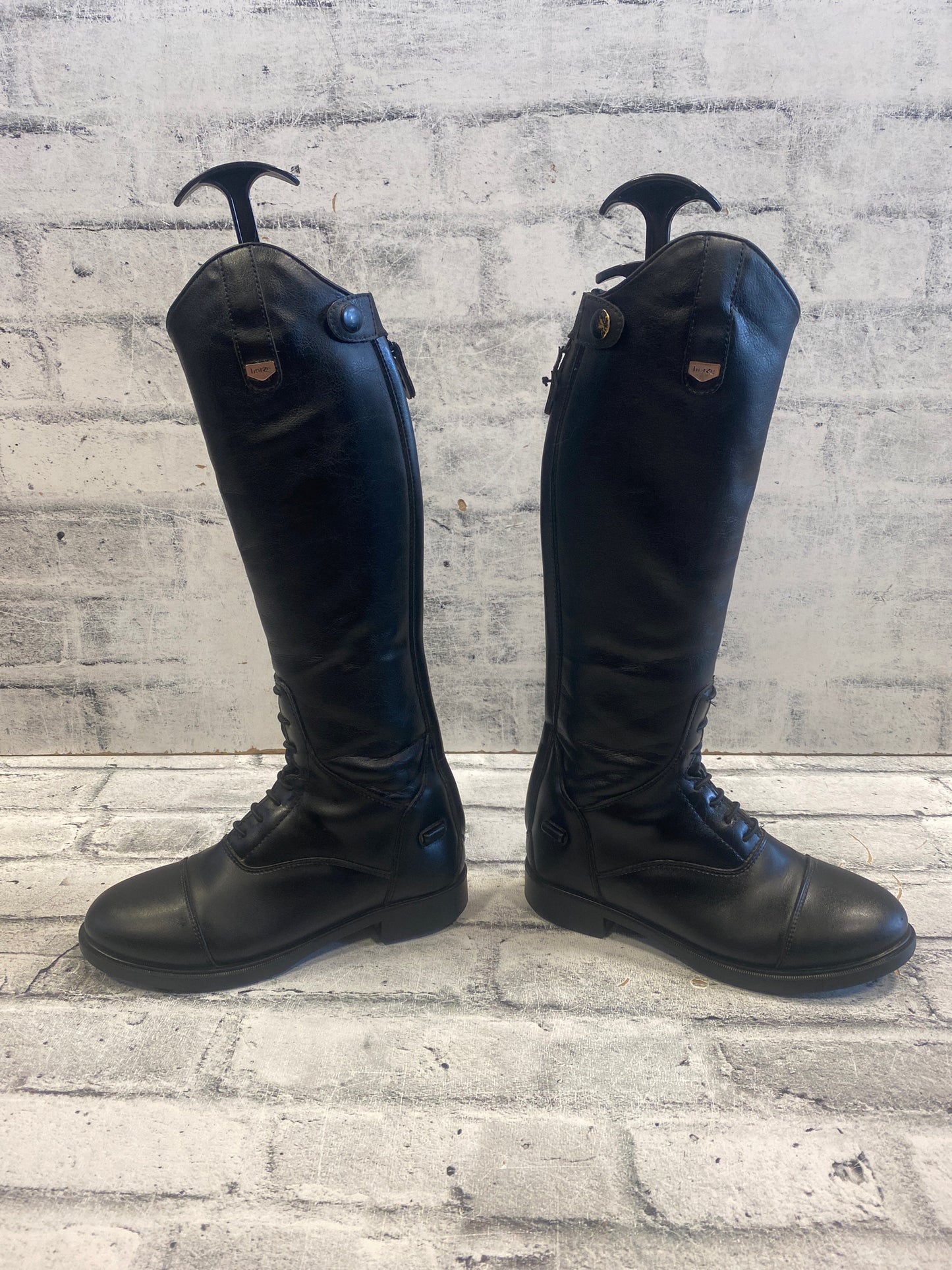 Horze Field Boots Black Childrens 3