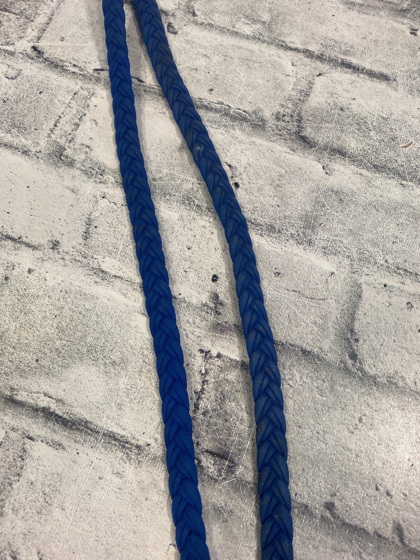 Braided Neck Rope Blue