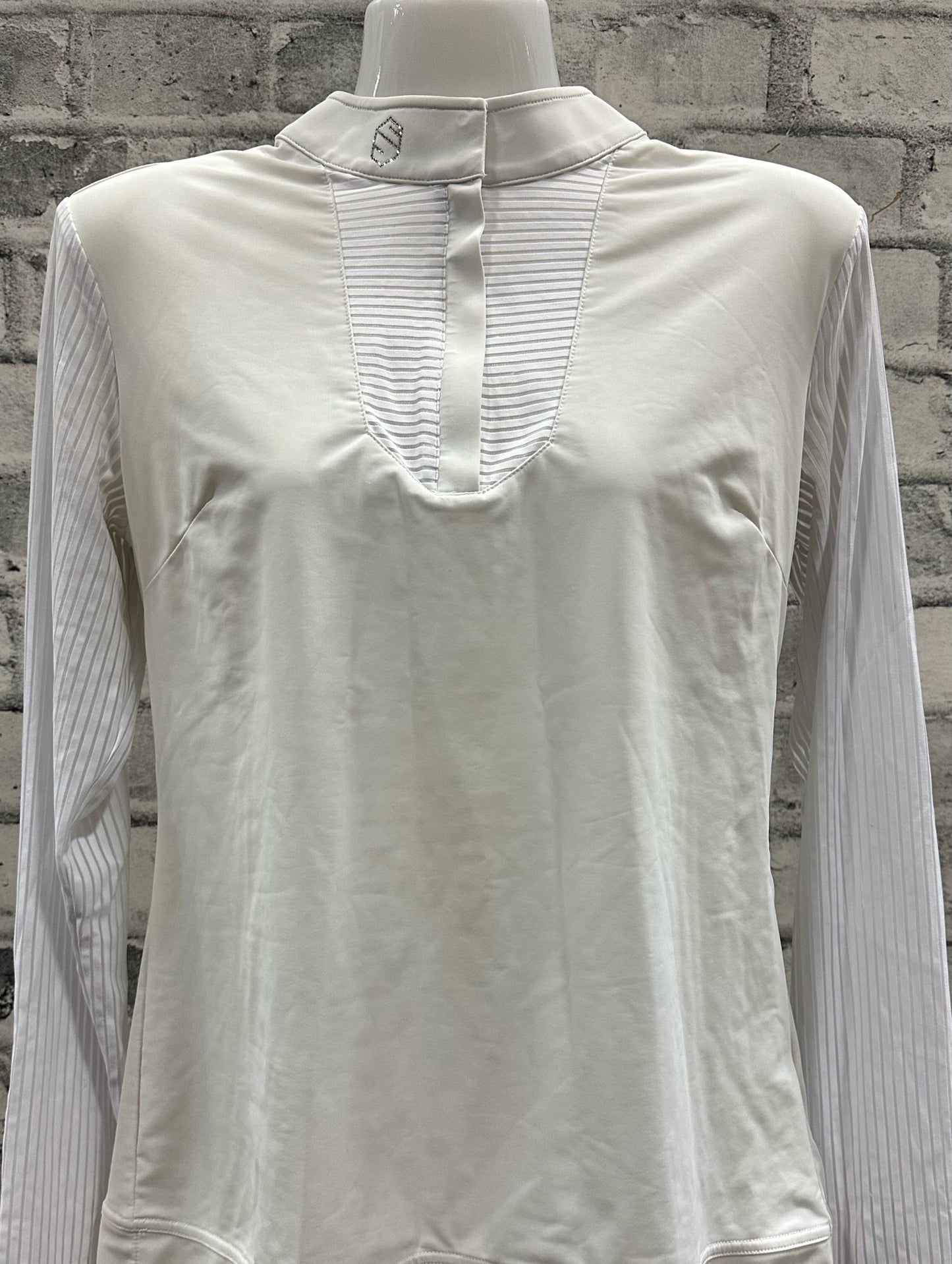 Samsheild LS Show Shirt White XL