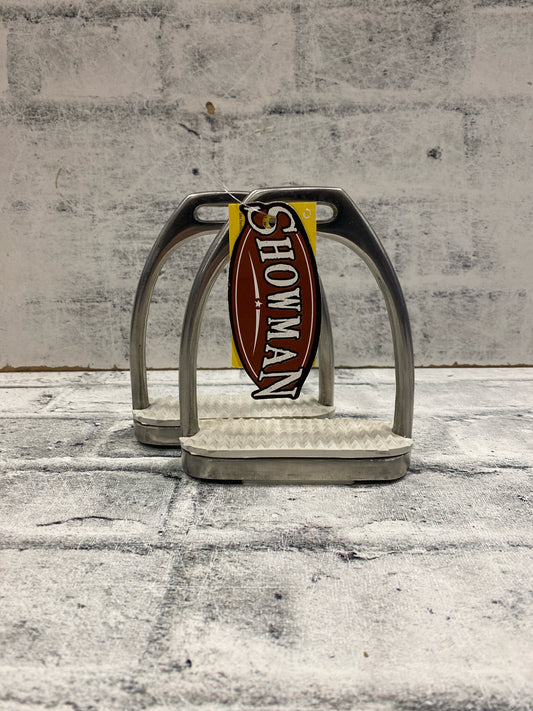 4.5" Showman Stirrup Irons NEW