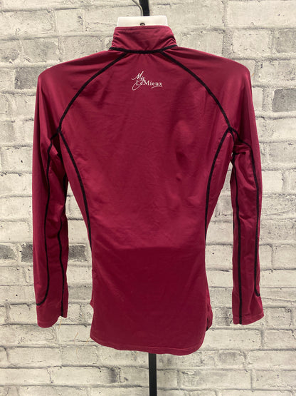 LeMiuex Sun Shirt Burgundy S