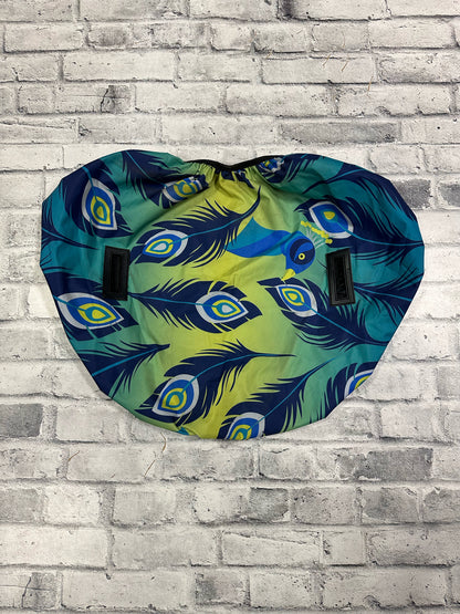 Shires Waterproof Saddle Cover Peacock Feather