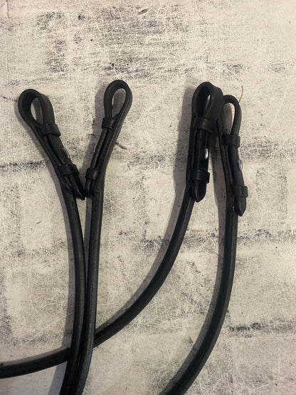 Acavallo Parnaso Rolled Double Bridle + Reins F