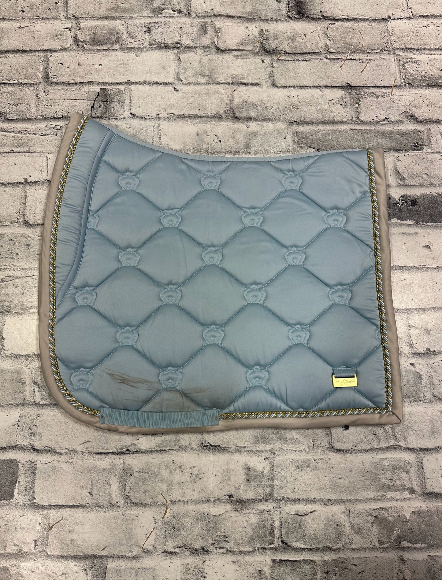 PS of Sweden Dressage Pad Baby Blue Cob