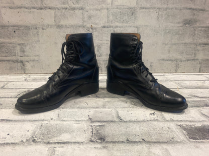 Ariat Lace Up Paddock Boots Black 10B