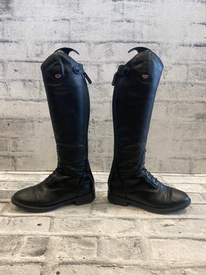 Horze Childrens Feild Boots Black 5 H 14.5" C 11"