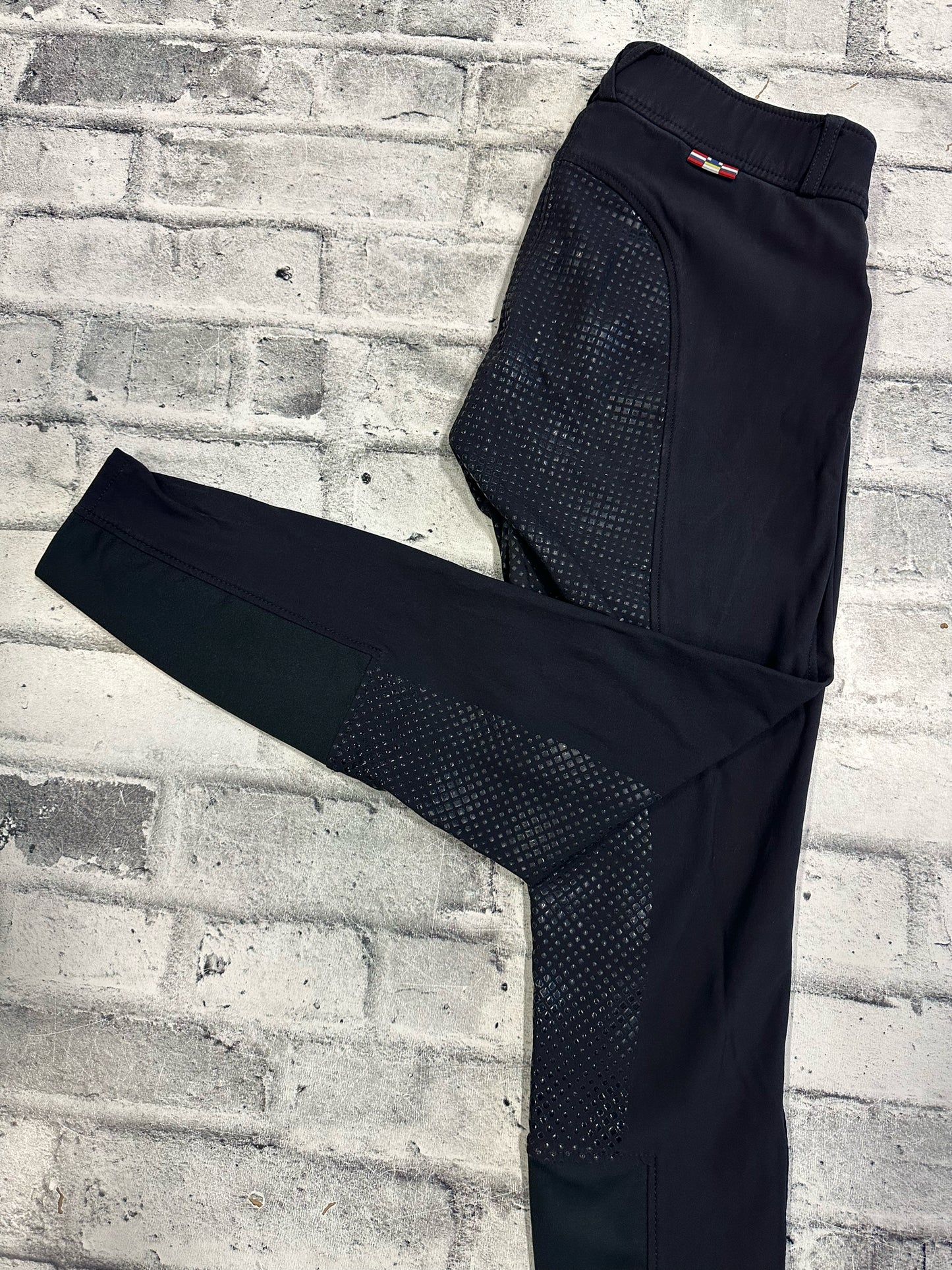 Horze FS Silicone Grip Breeches Black 26