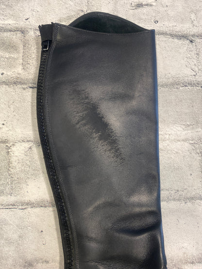 Tucci Half Chaps Black H 15" C 12"