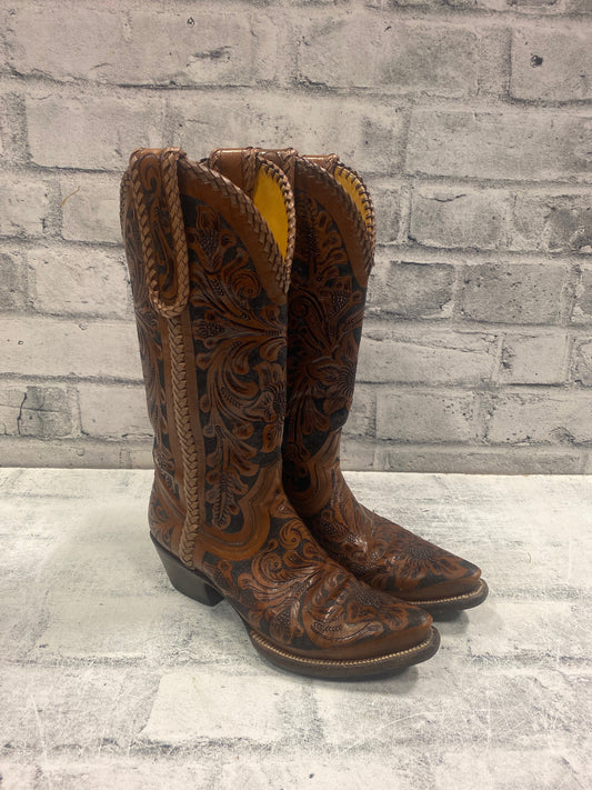 Leddy Vaquero #3323L 13" Cowboy Boots 6B