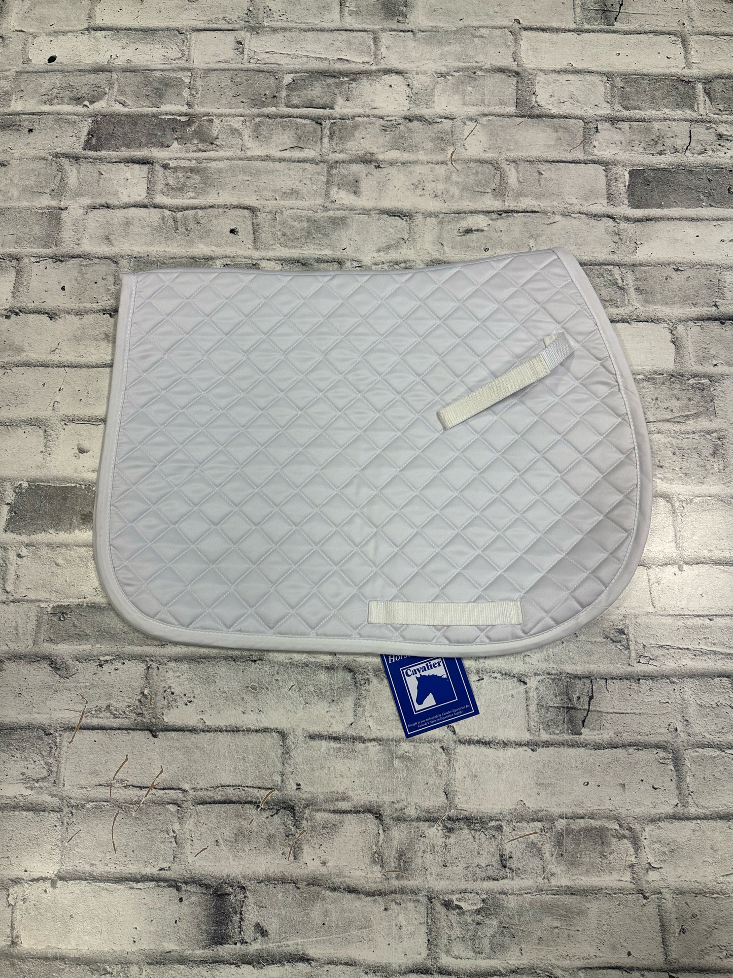 Century AP Pad White Embroidered F NEW